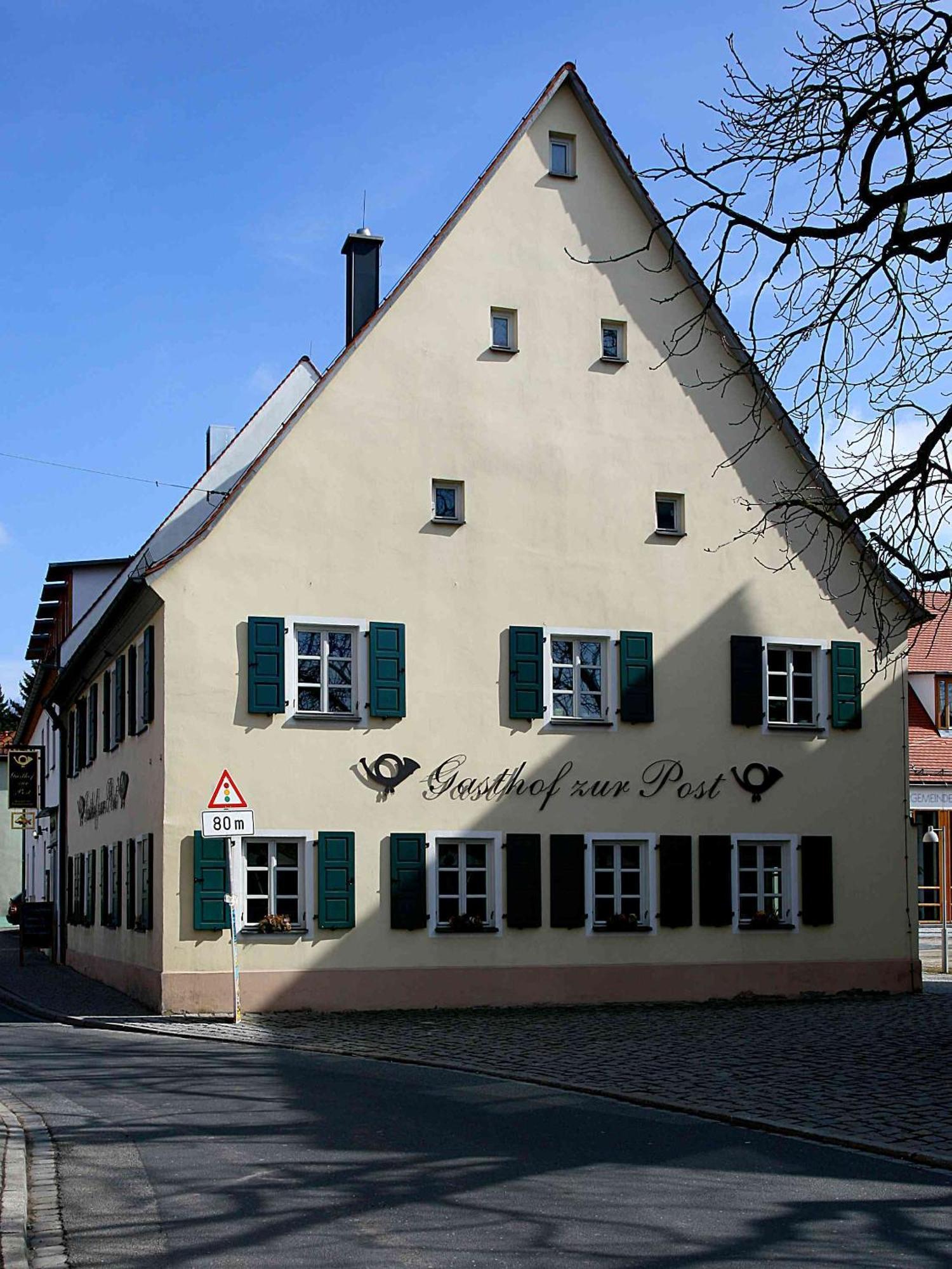Gasthof Zur Post Neunkirchen am Brand Esterno foto